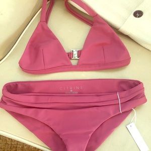 Brand new XS/S citrine swim bikini